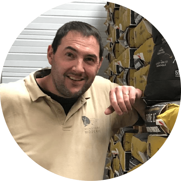 Benjamin Plasse, meunier à Monfaucon en Haute-Loire