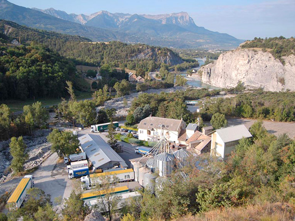 Vue aérienne du Moulin Céard