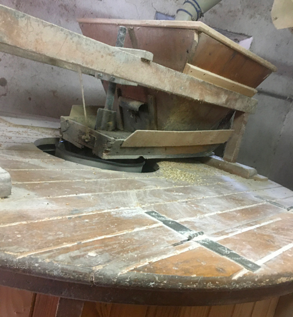 Fabrication de farine Bio au Moulin d'Epron