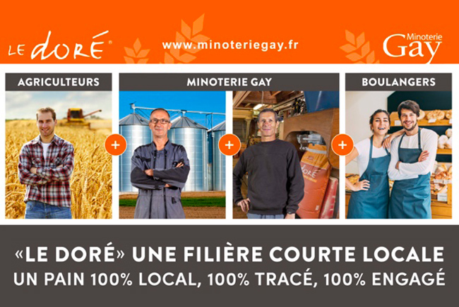 Le Doré, une filière Courte et locale de la Minoterie Gay