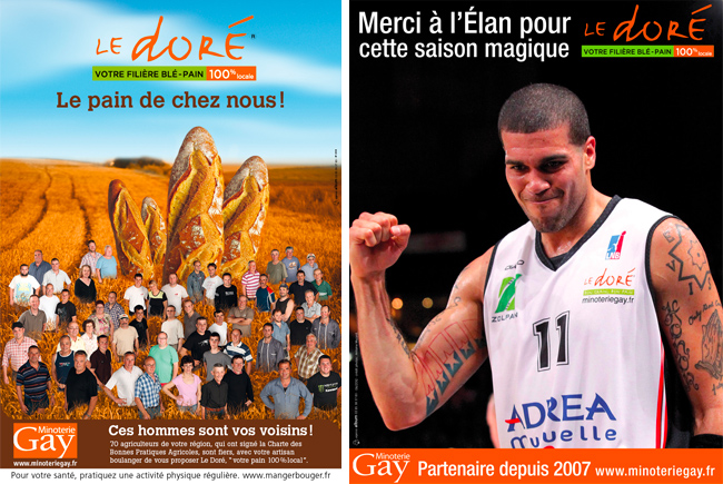 Filière Blé Pain Le Doré de la Minoterie Gay