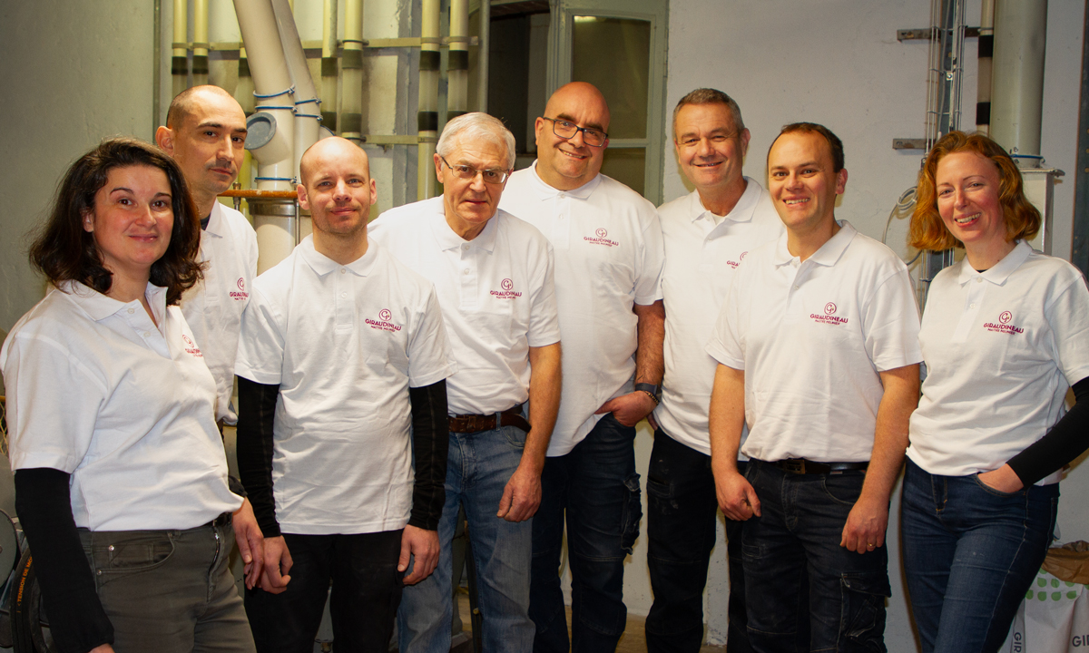 équipe de la Minoterie Giraudineau