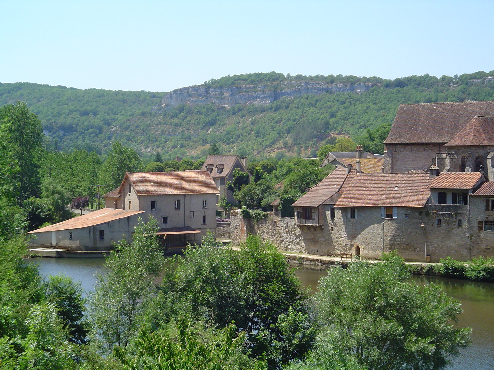 Minoterie Thamié au bord de l'Alzou dans le Lot